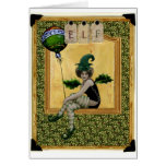 Christmas Elf Greeting Card