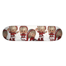 Christmas Elves Skateboard