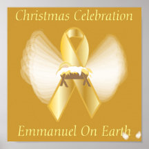 Christmas Emmanuel On Earth-Customize Posters
