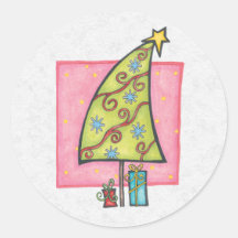 Christmas Envelope Sealer Sticker