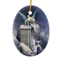 Christmas Eve Angel  Vintage Christmas Ornament