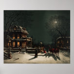 Christmas Eve by J. Hoover Print