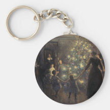 Christmas Eve Key Chain