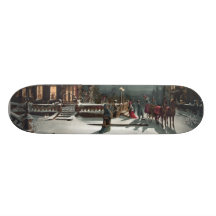 Christmas Eve skateboard