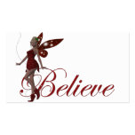 Christmas Fairy Believe Design 3 Holiday Gift Tags business cards