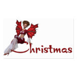 Christmas Fairy - Holiday Gift Tags Business Cards