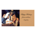 Christmas family  photocard customized photo card