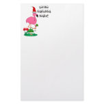 Christmas Flamingo Stationary stationery