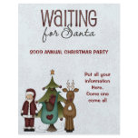 Christmas Flyer Waiting for Santa