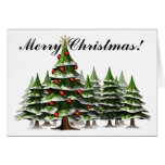 Christmas Forest Card