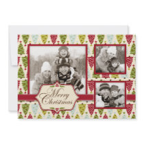 Christmas Forest Photo Card 2