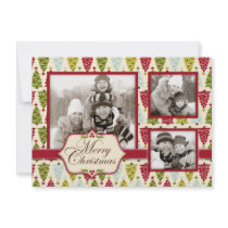 Christmas Forest Photo Card A6