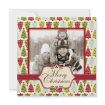 Christmas Forest Photo Square