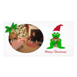 Christmas Frog Photo Card