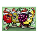Christmas Fruit Post Cards