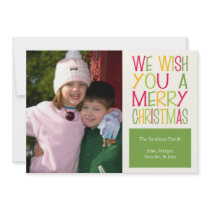 Christmas Fun Christmas Card (Green)