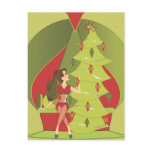Christmas Genie postcards