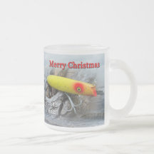 Christmas Gibbs Darter Vintage Saltwater Lure Coffee Mug