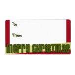 Christmas Gift Labels - Large