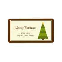 Christmas Gift Tag Labels Custom Address Labels