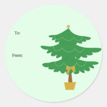 Christmas Gift Tag Stickers stickers