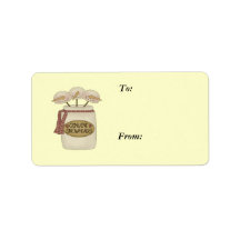 Christmas Gift Tags Address Label