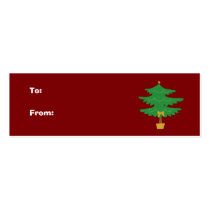 Christmas Gift Tags business cards