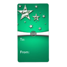 Christmas Gift Tags Personalized Shipping Label