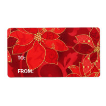 CHRISTMAS GIFT TAGS SHIPPING LABELS
