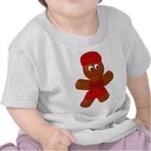 Christmas Gingerbread Boy Infant T-shirt