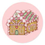 Christmas Gingerbread House Sticker