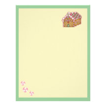 Christmas Gingerbread Letterhead