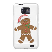 Christmas Gingerbread man Galaxy S2 Case