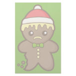 Christmas Gingerbread Man Personalised Stationery
