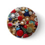 Christmas Gingerbread Men Buttons
