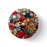Christmas Gingerbread Men Buttons
