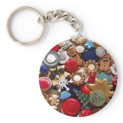 Christmas Gingerbread Men Buttons by thebuttonlady