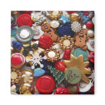 Christmas Gingerbread Men Buttons