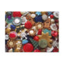 Christmas Gingerbread Men Buttons Post Cards