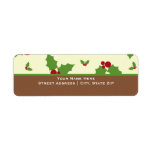 Christmas Gingerbread Men Labels