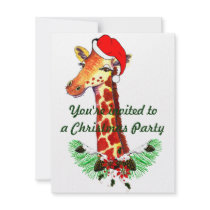 Christmas Giraffe