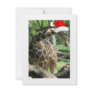 Christmas Giraffe Invitation