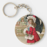 Christmas Girl Key Chains