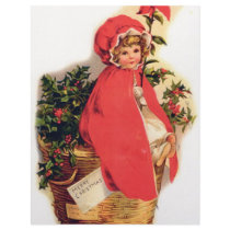 Christmas Girl Personalized Letterhead