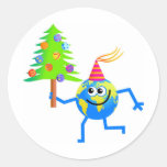 Christmas Globe Stickers