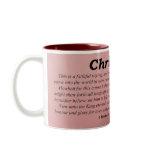 Christmas Glory to God Forever 1 Timothy 1-15 Coffee Mug