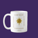 Christmas Glory to God Mug mugs
