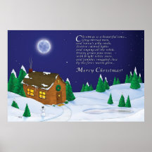 Christmas Glow Poster