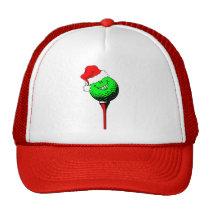 Christmas golf hats