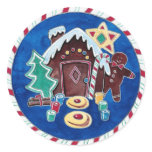 Christmas Goodies Round Sticker